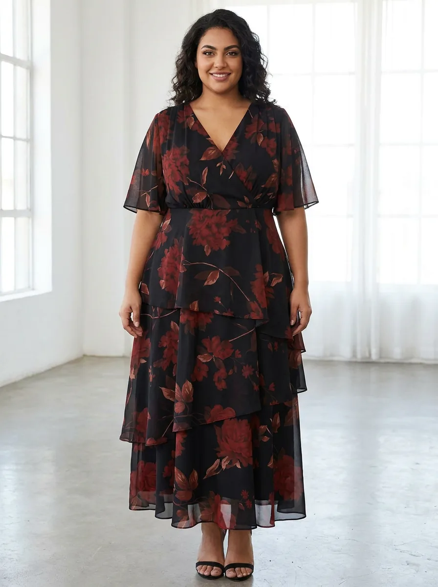 Print On Light Maxi Dress — view 2