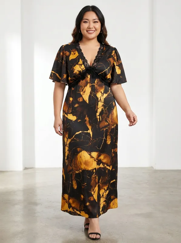 Electric Vibe Maxi Dress