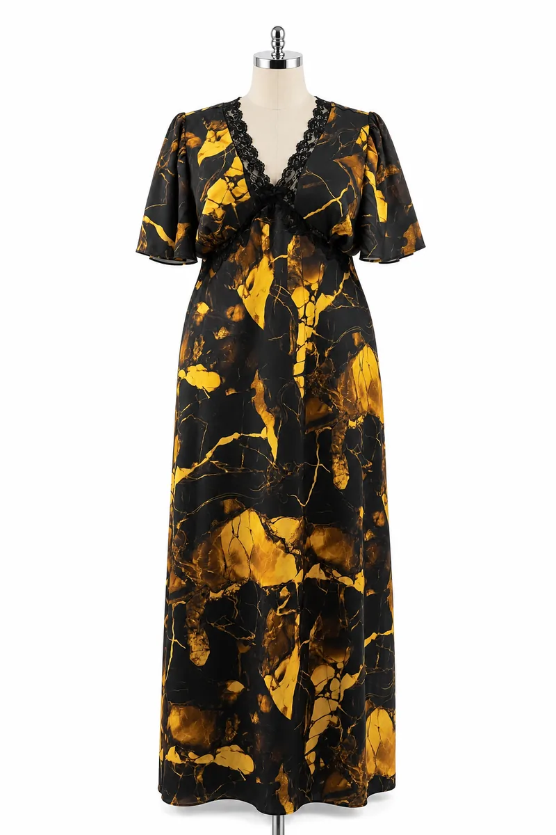 Electric Vibe Maxi Dress — view 1