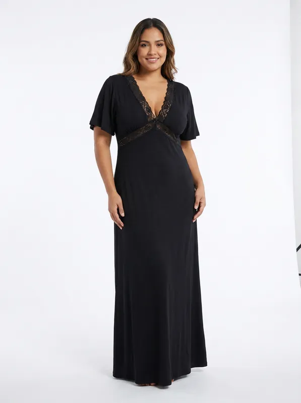 Electric Guitars Maxi Dress