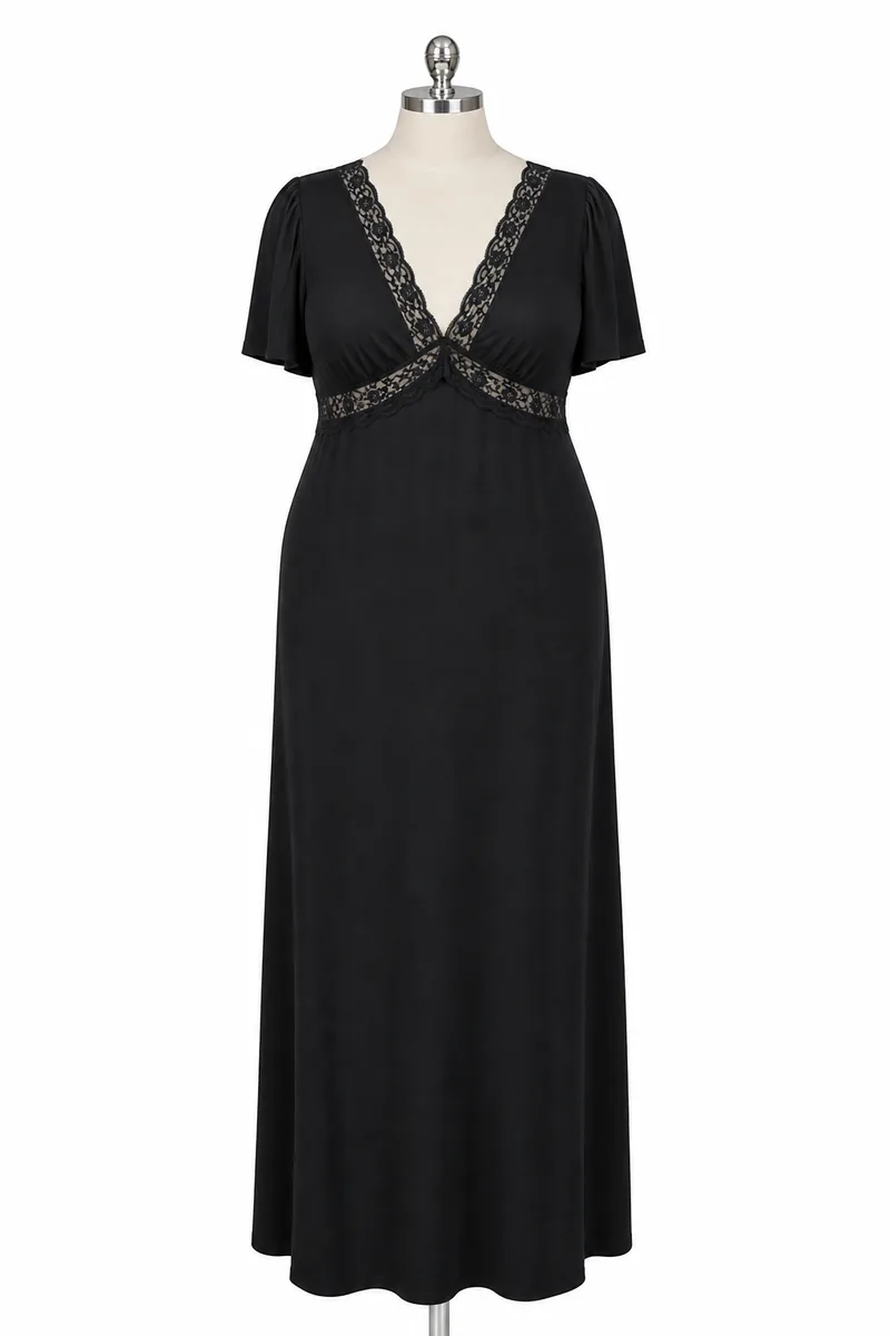 Electric Guitars Maxi Dress — view 1