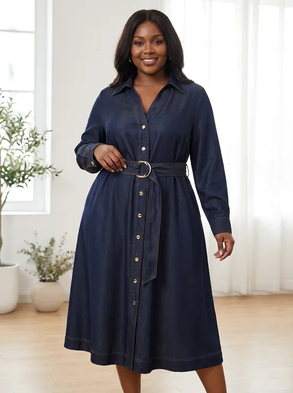 Juni Denim Dress
